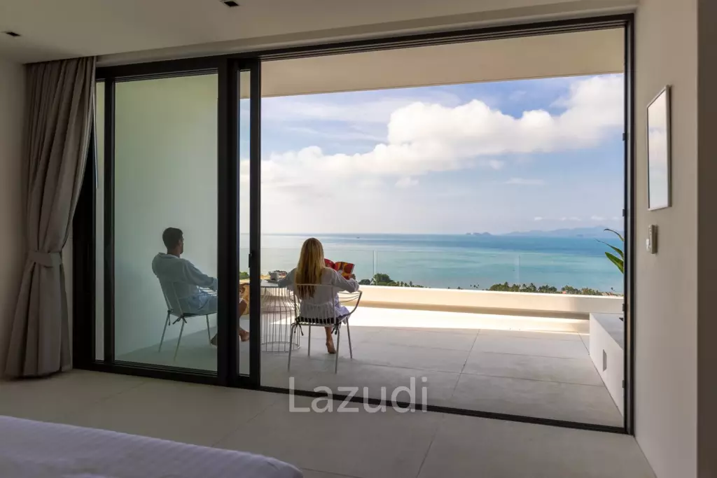 Exclusive Ultra-Luxury Sea Views 5-Bed Villa in Bang Por, Ko Samui