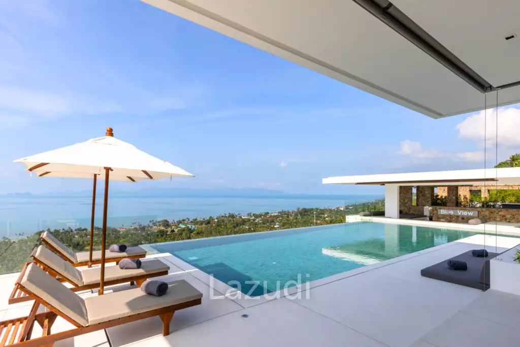Exclusive Ultra-Luxury Sea Views 5-Bed Villa in Bang Por, Ko Samui