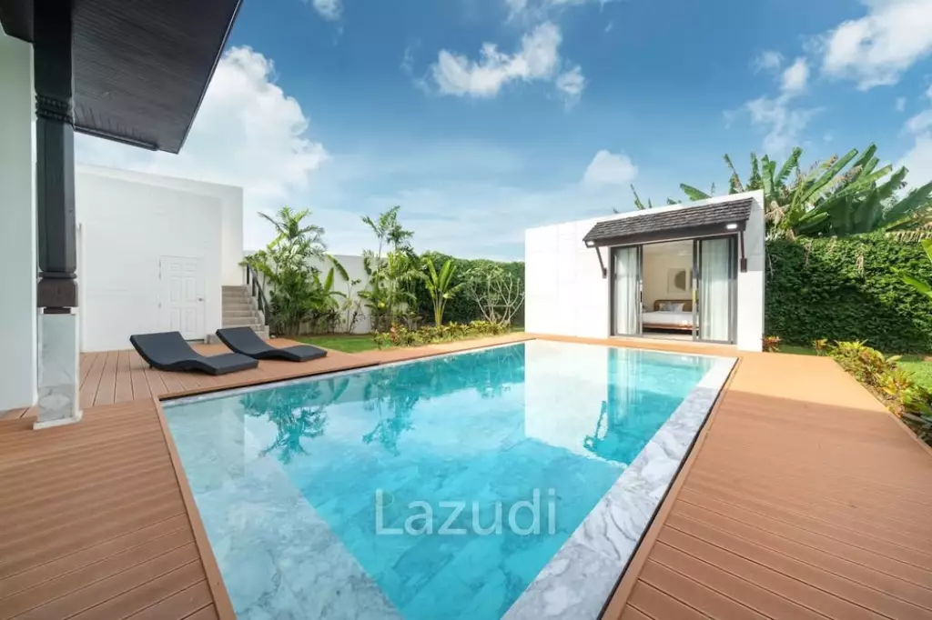 Beautiful 3-bedroom pool villa for sale in Pasak