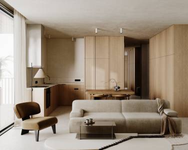 1 Bed 1 Bath 66.71 SQ.M Bamboo Forest