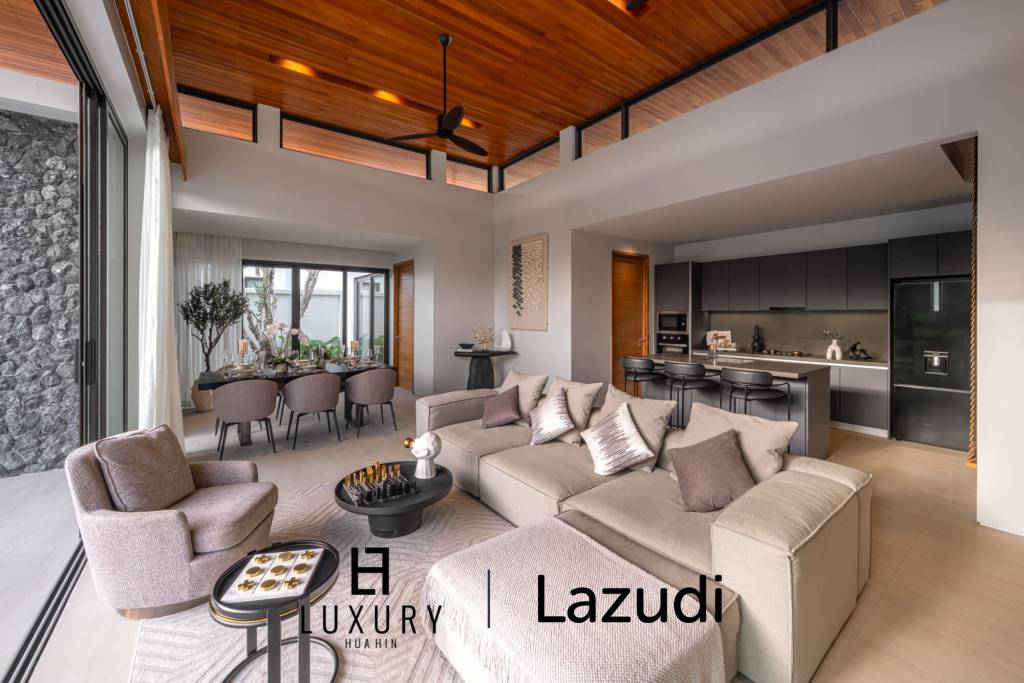 4 Bedroom-Luxury Villa with Pool in Botanica Hua Hin