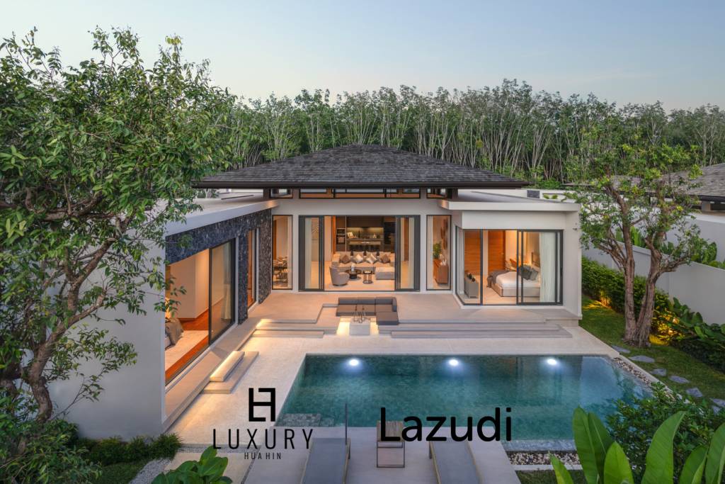 4 Bedroom-Luxury Villa with Pool in Botanica Hua Hin