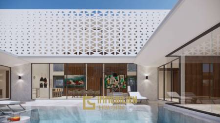 3 Bed 3 Bath 603.7 SQ.M The Orchid Hua Hin Villa U-Shape