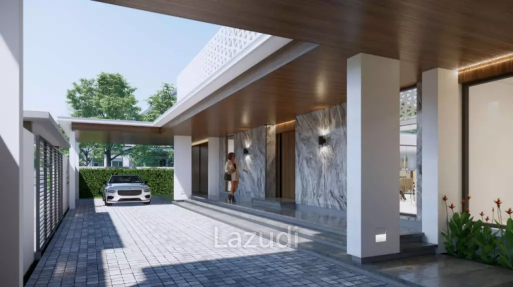 3 Bed 3 Bath 603.7 SQ.M The Orchid Hua Hin Villa U-Shape