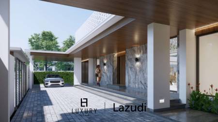 3 Bed 3 Bath 603.7 SQ.M The Orchid Hua Hin Villa U-Shape