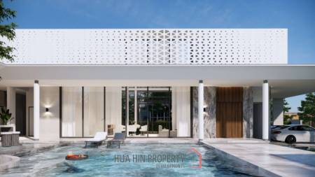 3 Bed 3 Bath 465 SQ.M The Orchid Hua Hin Villa L-Shape