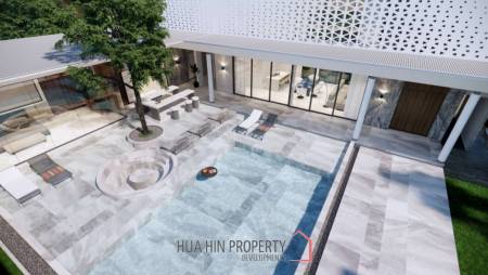 3 Bed 3 Bath 465 SQ.M The Orchid Hua Hin Villa L-Shape