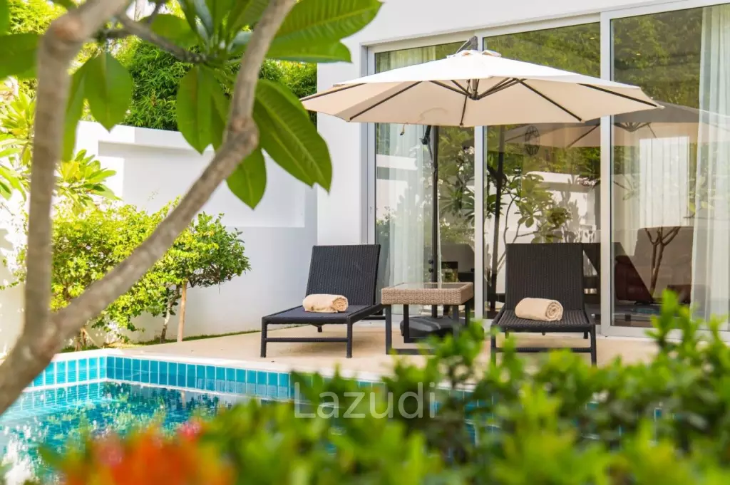 Stylish 2-Bed Villa with Private Pool in Bang Po – 600 Meters to the Beach
