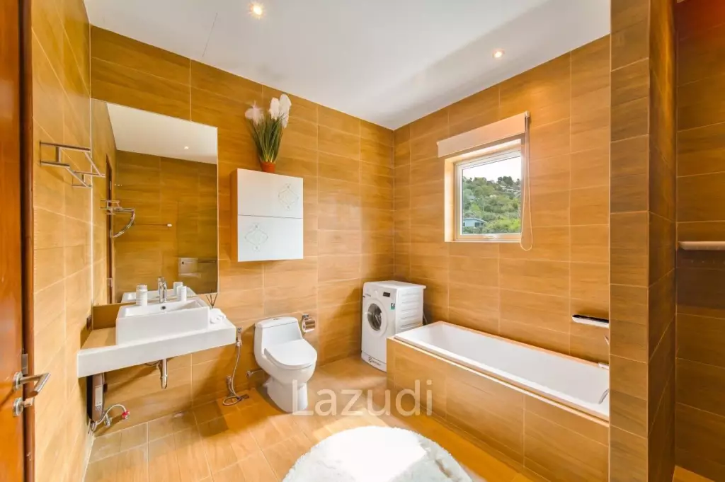 Stylish 2-Bed Villa with Private Pool in Bang Po – 600 Meters to the Beach