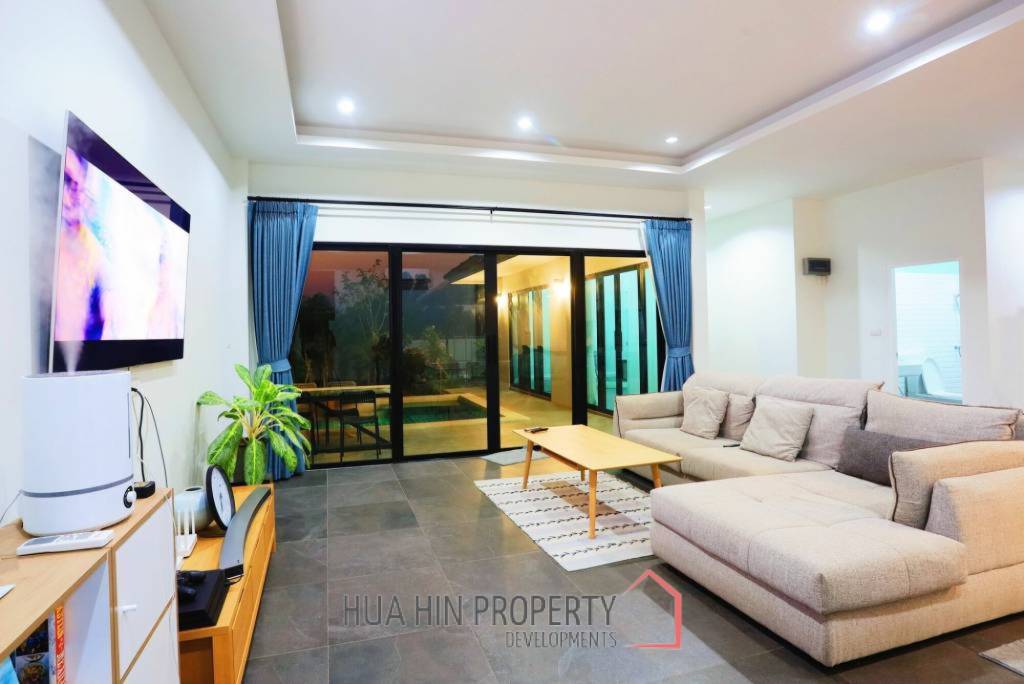 3-Bedroom Villa with Pool in Cha Am - For Sale