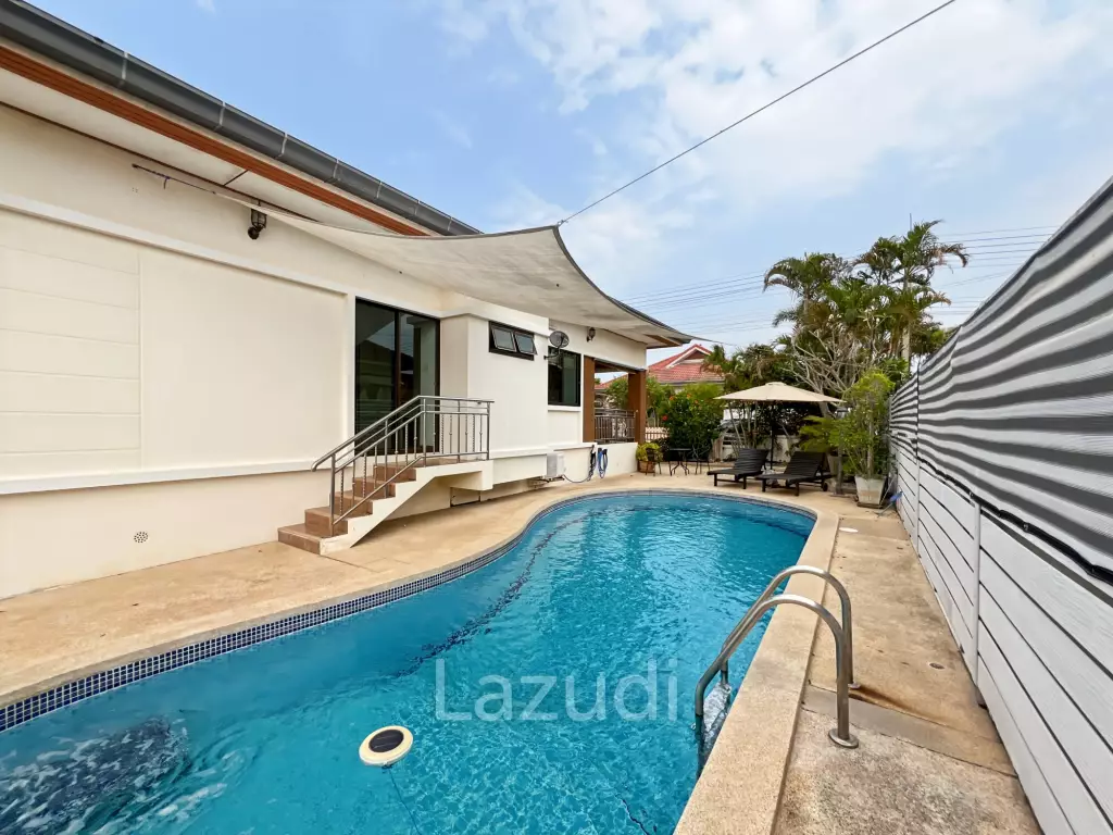3 Bed 2 Bath Fully Furnished Villa with Pool in Baan Thai Village 2