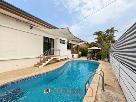 3 Bed 2 Bath Fully Furnished Villa with Pool in Baan Thai Village 2