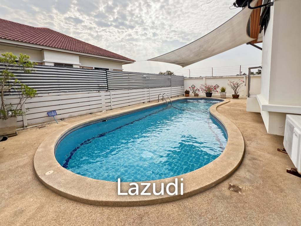 3 Bed 2 Bath Fully Furnished Villa with Pool in Baan Thai Village 2