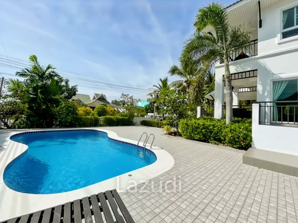 วิลล่า 5 ห้องนอนสุดหรูในโครงการ Hua Hin View ให้เช่า