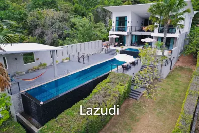 Luxurious 2 Storey 3 Bed Pool villa with Stunning Sea and Mountain view