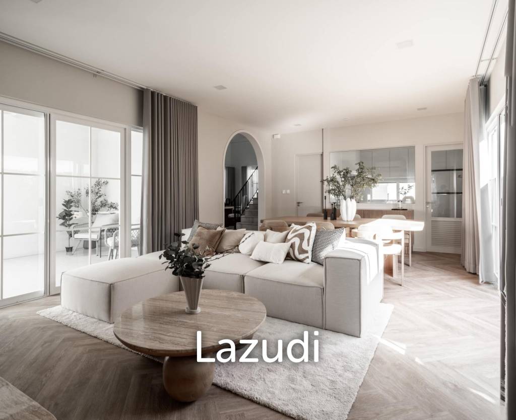 4 Bed 5 Bath 336 SQ.M Villaggio 3 Srinakarin-Bangna