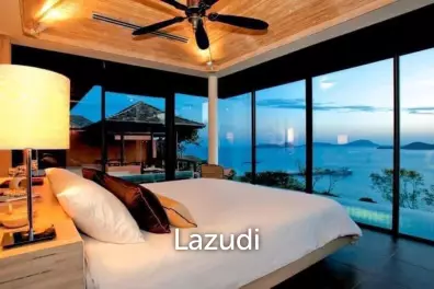 Beachfront 5 Bedroom Villa In Pa Klok