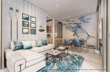 1 Bedroom 1 Bathroom 34.30 SQ.M. ONCE Wongamat
