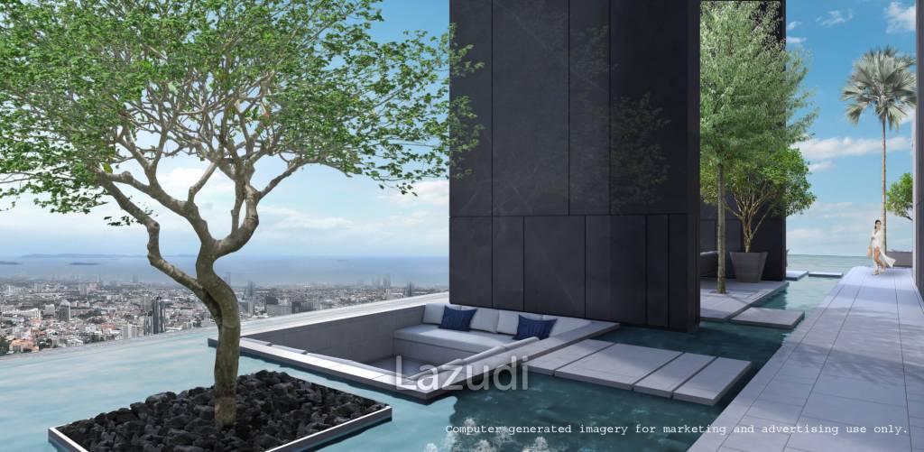 1 Bedroom 1 Bathroom 34.30 SQ.M. ONCE Wongamat