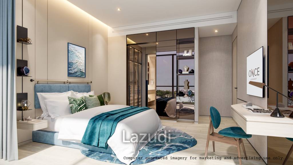 1 Bedroom 1 Bathroom 34.30 SQ.M. ONCE Wongamat