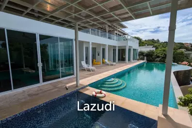 Stunning Villa with Sea and Mountain Views in Bang Por, Ko Samui