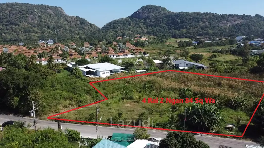 Land 4-2-84 Rai in Khao Tao Hua Hin For Sale