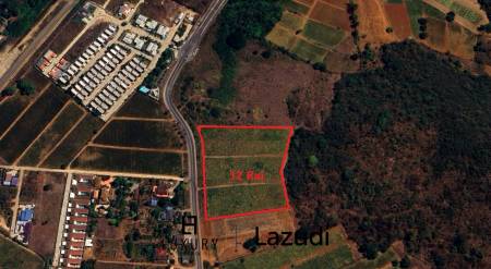 For Sale - Prime 12 Rai Land Investment in Wang Phong Pran Buri