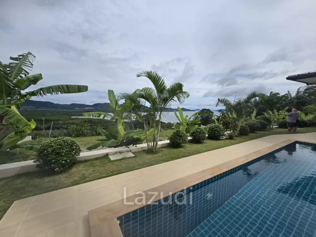 New Seaview Villa On 3,200 SQM Of Land