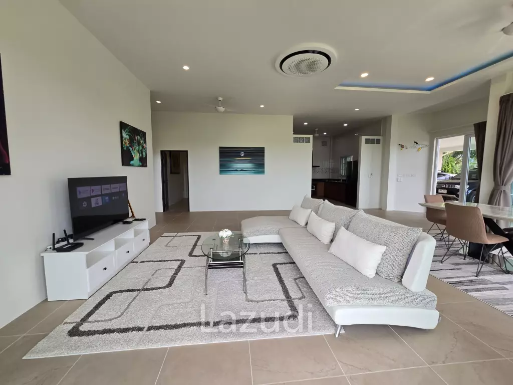 New Seaview Villa On 3,200 SQM Of Land