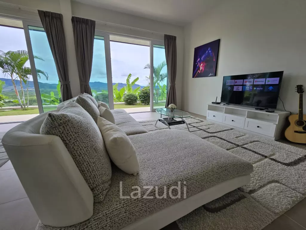 New Seaview Villa On 3,200 SQM Of Land