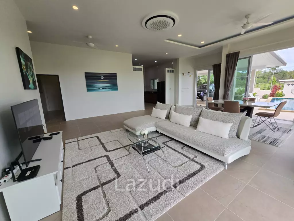 New Seaview Villa On 3,200 SQM Of Land