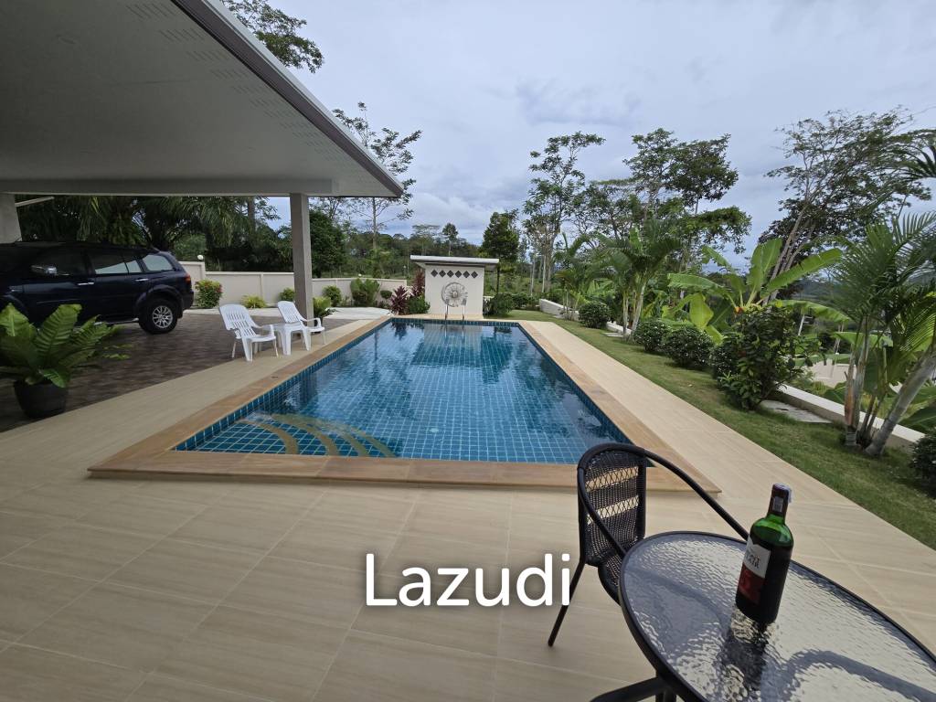 New Seaview Villa On 3,200 SQM Of Land