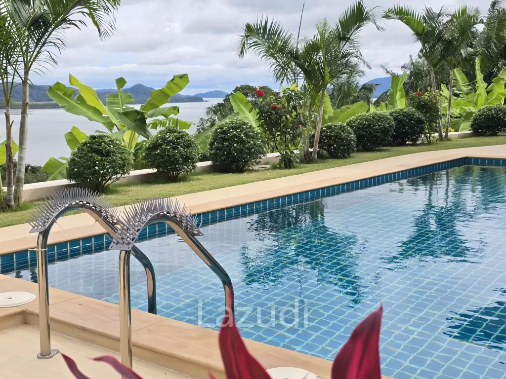 New Seaview Villa On 3,200 SQM Of Land
