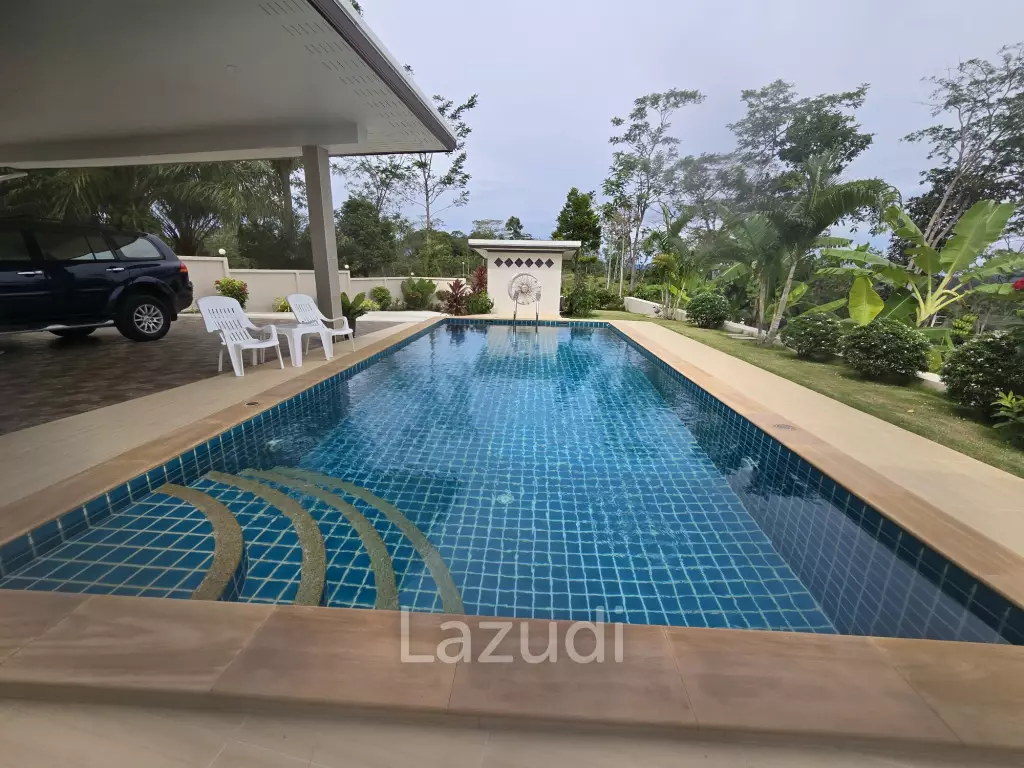 New Seaview Villa On 3,200 SQM Of Land