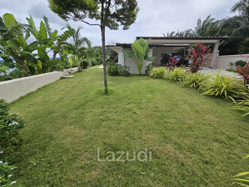 New Seaview Villa On 3,200 SQM Of Land