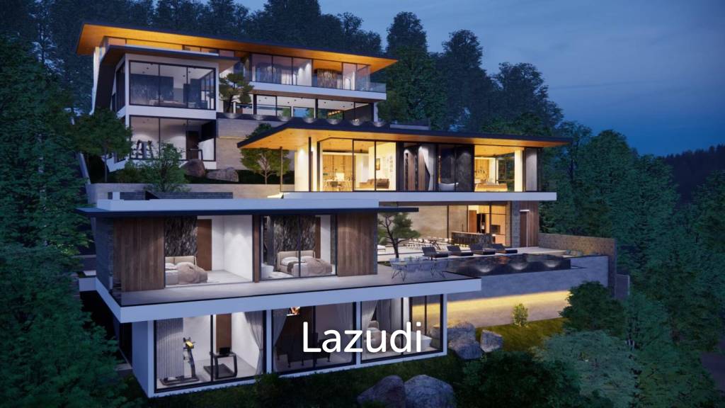 Luxurious 4-Bedroom Sea View Villa in Chaweng, Koh Samui