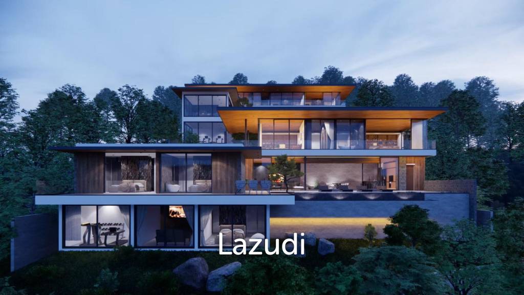 Luxurious 4-Bedroom Sea View Villa in Chaweng, Koh Samui