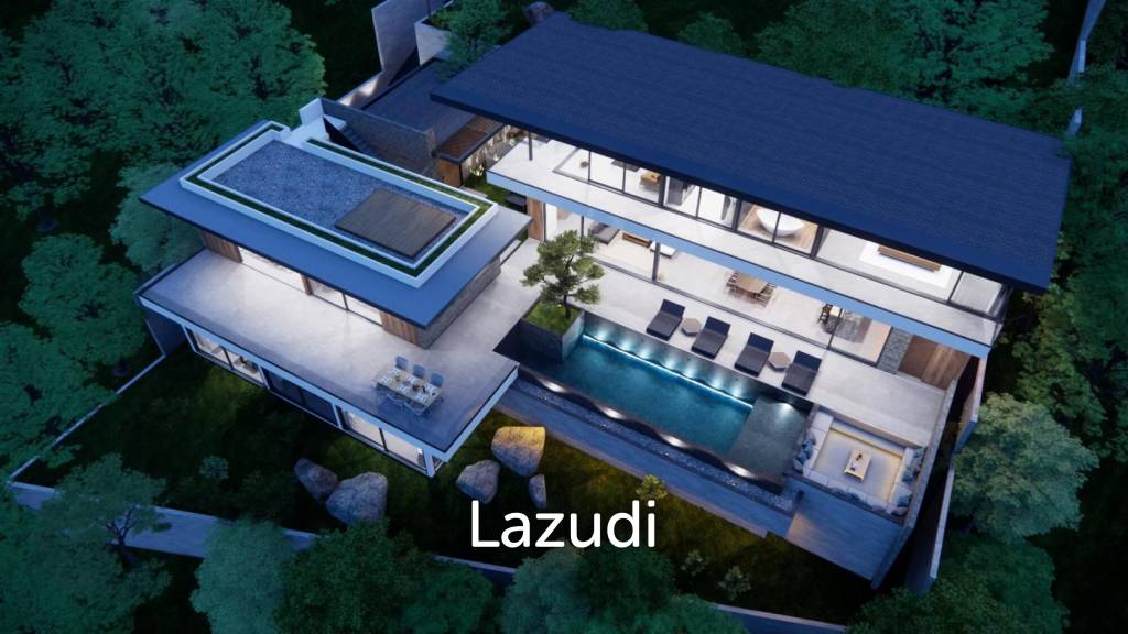 Luxurious 4-Bedroom Sea View Villa in Chaweng, Koh Samui