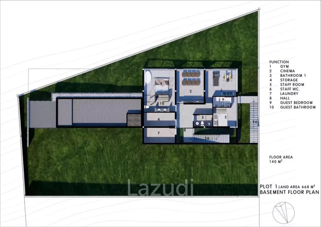 Luxurious 4-Bedroom Sea View Villa in Chaweng, Koh Samui