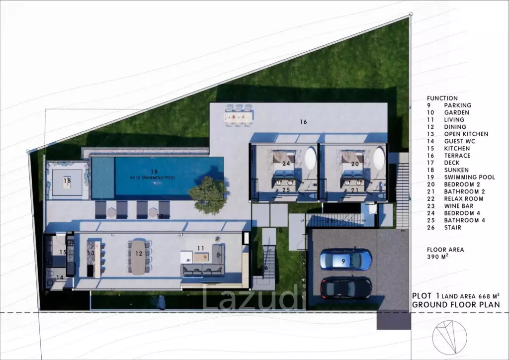 Luxurious 4-Bedroom Sea View Villa in Chaweng, Koh Samui