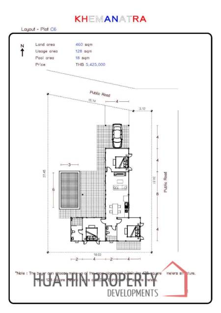 KHEMANATRA (PLOT C6 ) : 3 bed pool villa Ready to Move in