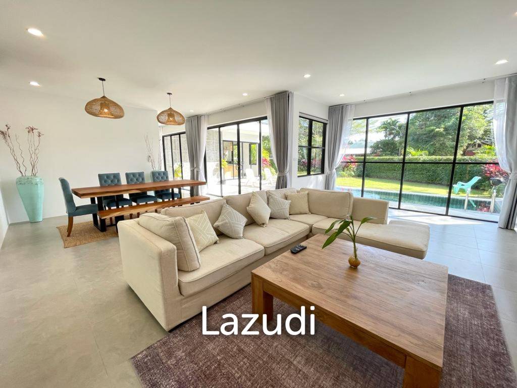 Modern 4 Bedroom Pool Villa In Pasak, Thalang