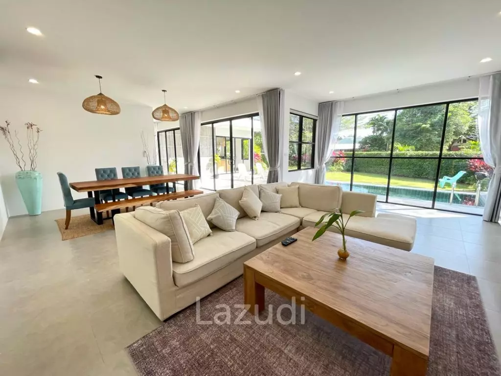 Modern 4 Bedroom Pool Villa In Pasak, Thalang