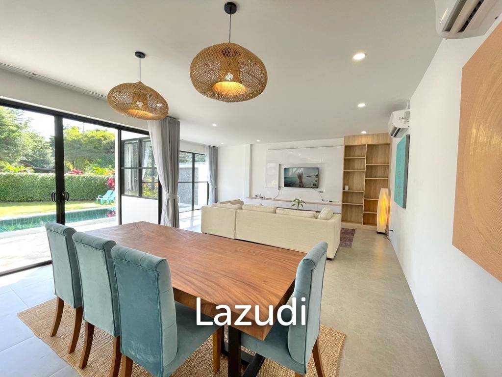 Modern 4 Bedroom Pool Villa In Pasak, Thalang