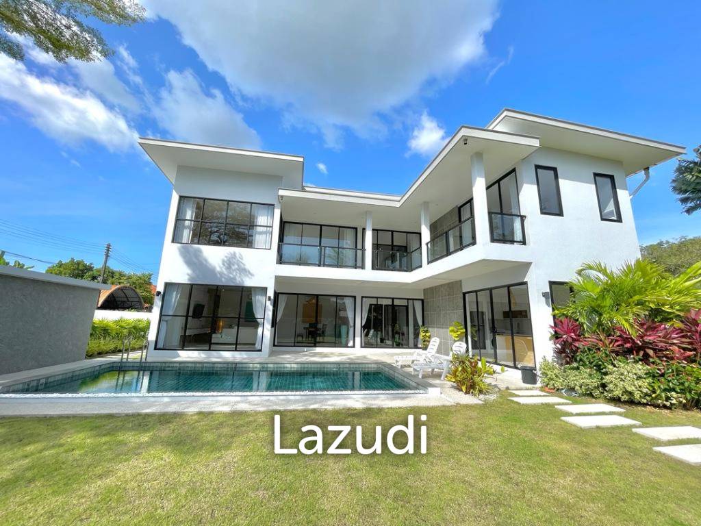 Modern 4 Bedroom Pool Villa In Pasak, Thalang