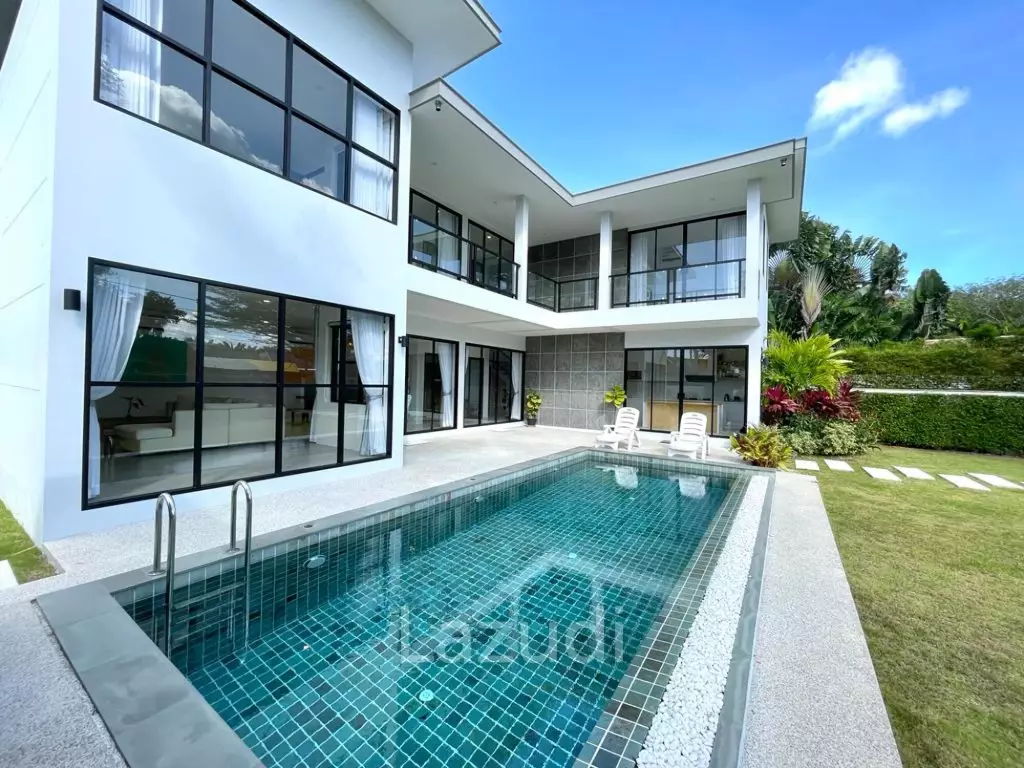 Modern 4 Bedroom Pool Villa In Pasak, Thalang
