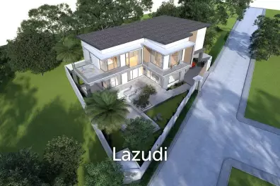 Newly-built Modern Standalone 5-Bed Villa in Rawai
