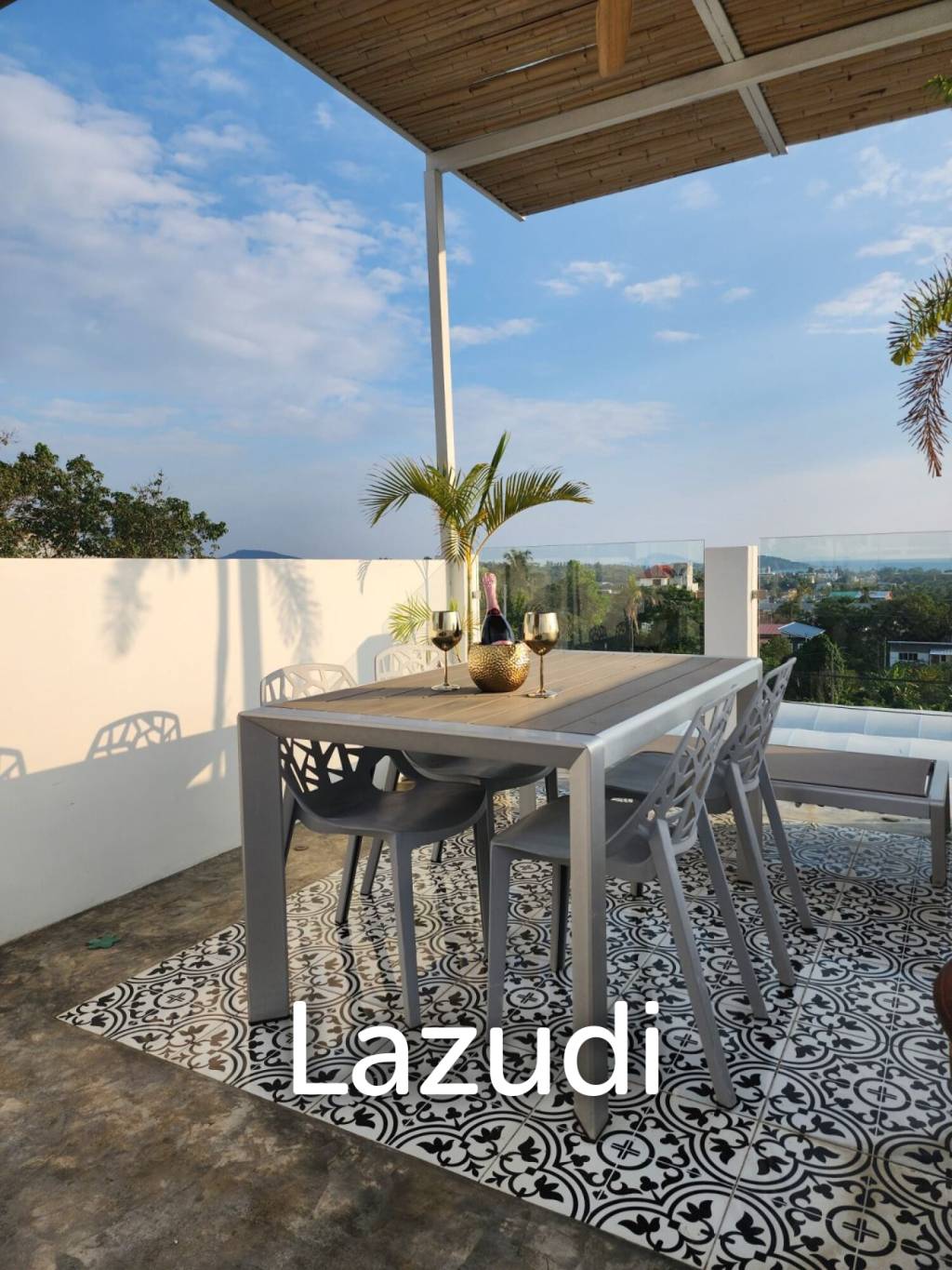 Sea-view, two-story pool villa for sale in Rawai