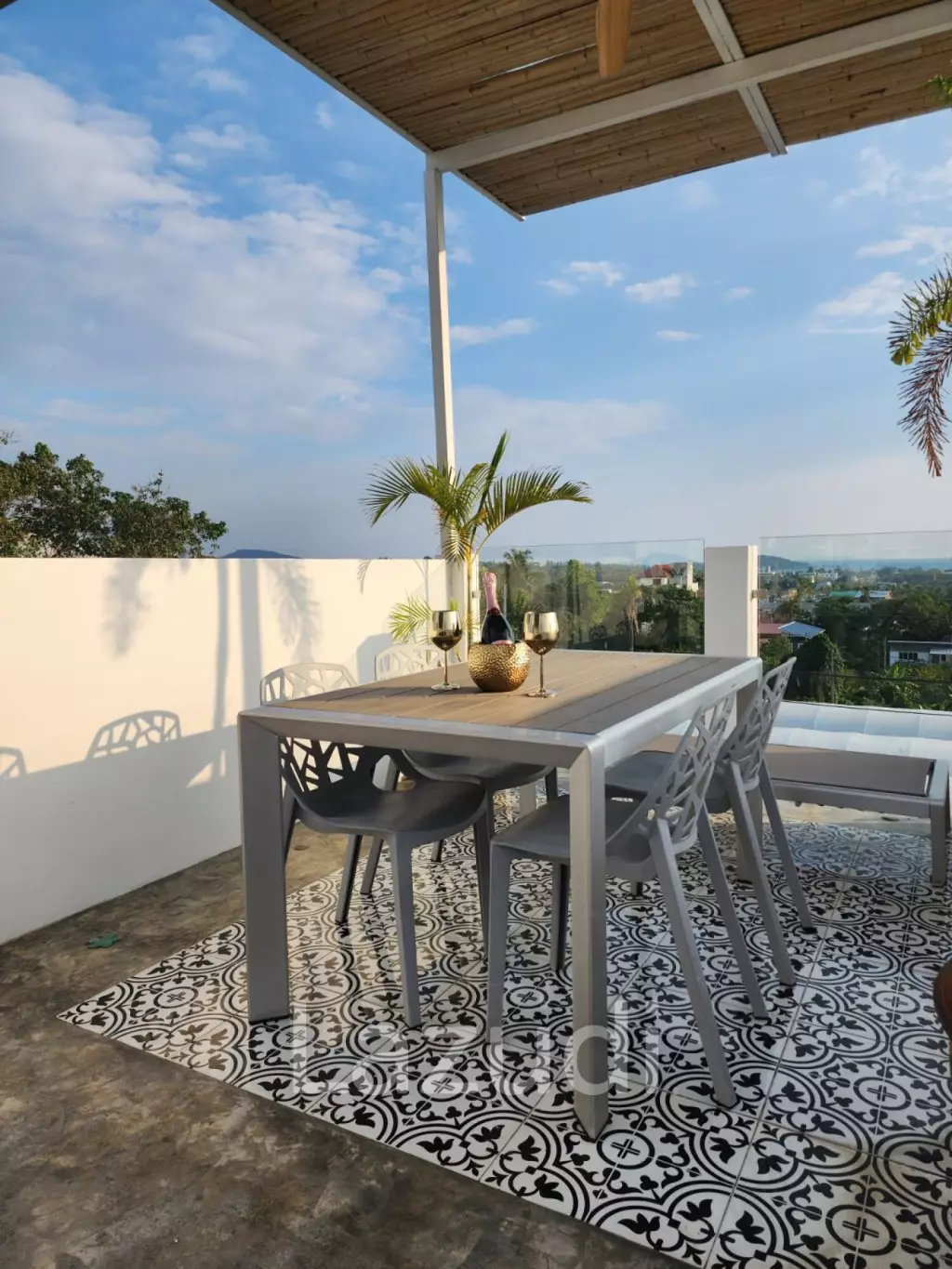 Sea-view, two-story pool villa for sale in Rawai