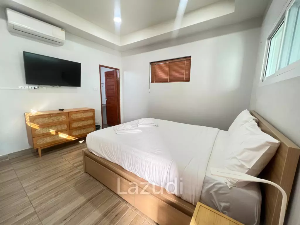 Sea-view, two-story pool villa for sale in Rawai